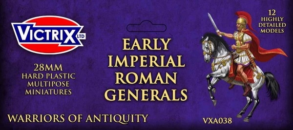 Imperial Roman Generals (x12 Plastik)