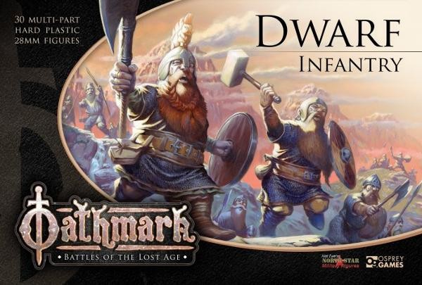 Oathmark: Dwarf Infantry (x30 Plastic)