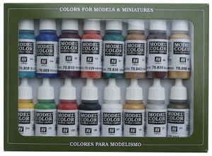 Vallejo Model Color: Set Medieval Colors (16 Farben)