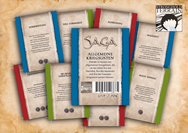 SAGA generische Kriegslisten 2. Edition (DE)