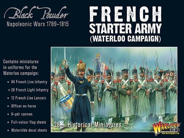Black Powder French Starter Army (Waterloo Campaign)