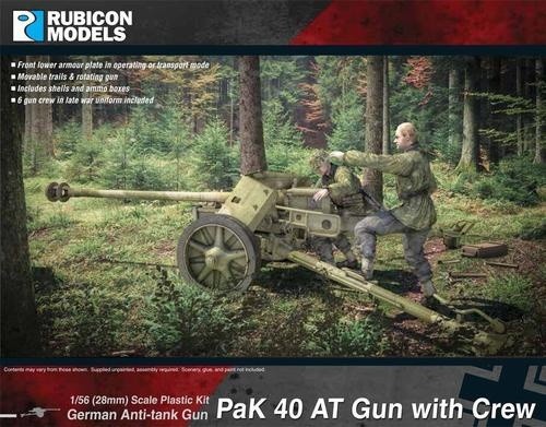 PaK40 AT gun w/ Crew