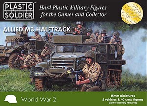 Plastic Soldier 15mm WW2 Allied M3 Halftrack