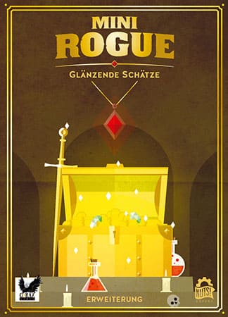 Mini Rogue - Glänzende Schätze Erweiterung (DE), Mini Rogue, Kooperationsspiele, Gesellschaftsspiele