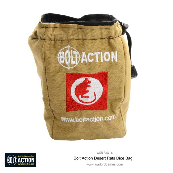 Bolt Action: Desert Rat Dice Bag