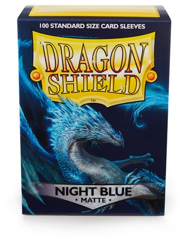 Dragon Shield Matte: Night Blue (100 Stück)