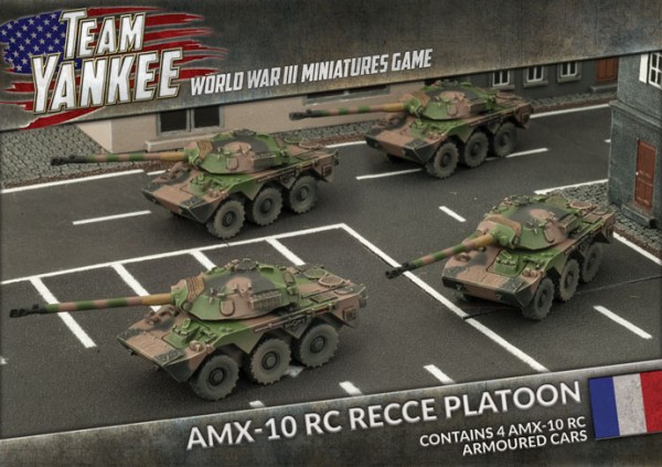 Team Yankee French AMX-10RC Cavalry (x4)