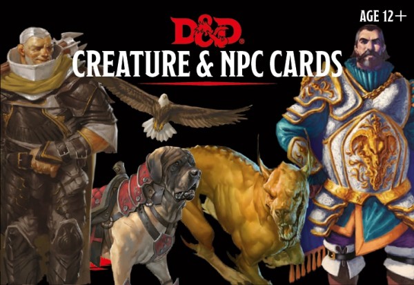 Monster Cards NPCs & Creatures (182)