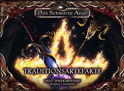 DSA5 Spielkartenset Aventurische Magie Traditionsartefakte