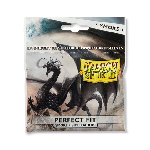 Dragon Shield Perfect Fit Sideloaders - Smoke (100 Stück)