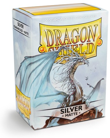 Dragon Shield Matte: Silver (100 Stück)