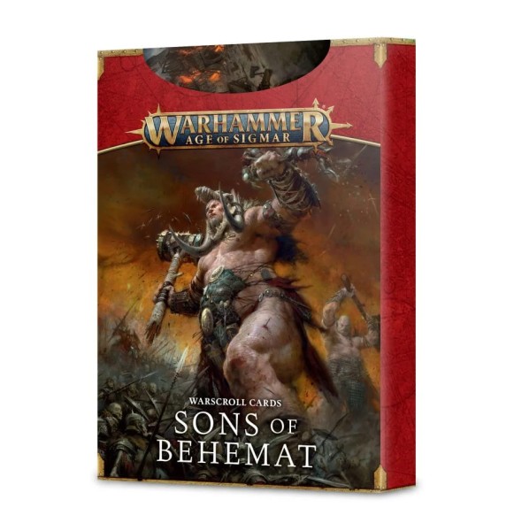 Sons of Behemat Warscroll Cards (EN)