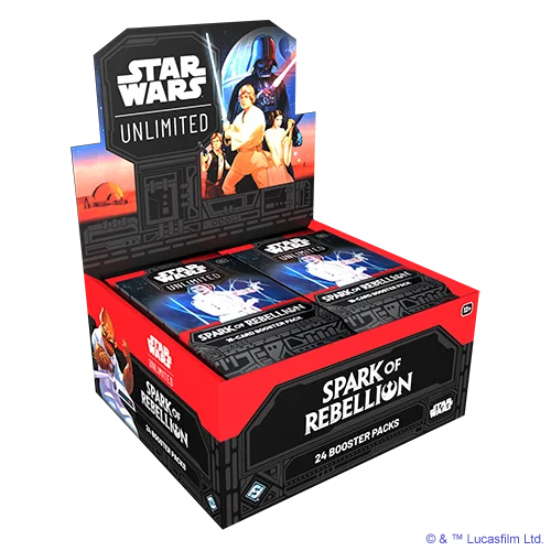 Star Wars: Unlimited – Spark of Rebellion (Booster-Display) (EN)