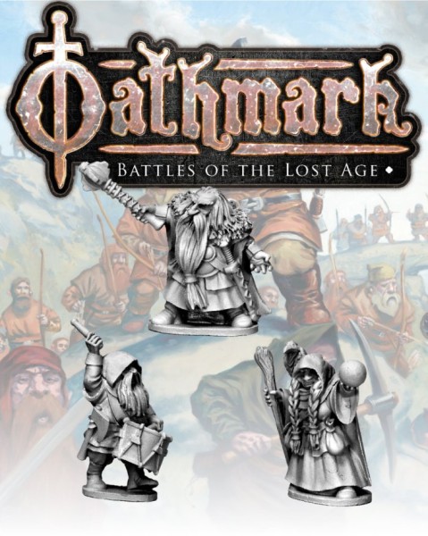 Oathmark: Dwarf Light Infantry King, Wizard & Musician II