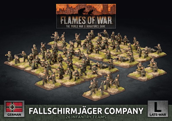 Flames of War GE: German Fallschirmjäger Company (Plastik)