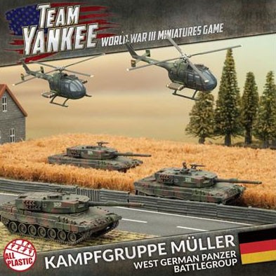 Team Yankee Kampfgruppe Müller Army Deal (plastic)