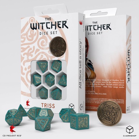 The Witcher - Dice Set Triss - The Beautiful Healer