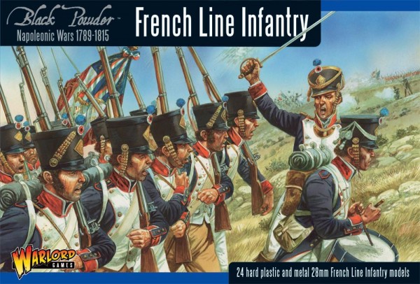 Black Powder Waterloo French Line Infantry (20 xPlastic)
