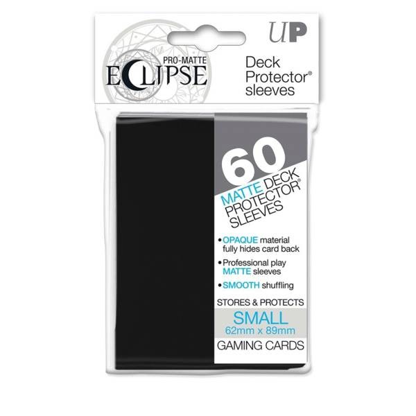 Ultra Pro Small Sleeves Eclipse Matte Black (60)