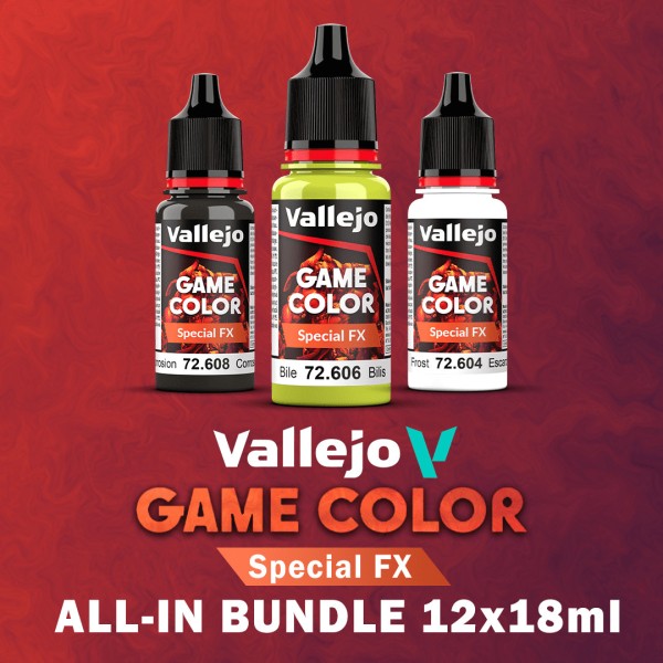 All-In Game FX Bundle 12x18 ml - Game FX