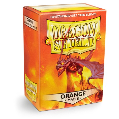 Dragon Shield Matte: Orange (100 Stück)