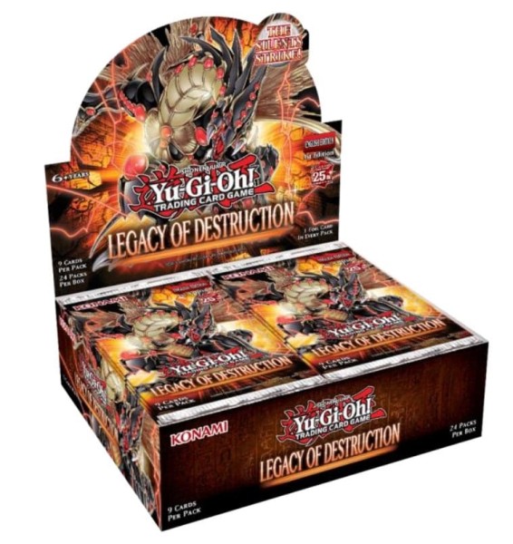 Yu-Gi-Oh! - Legacy Of Destruction Booster Display (24 Packs) (DE)