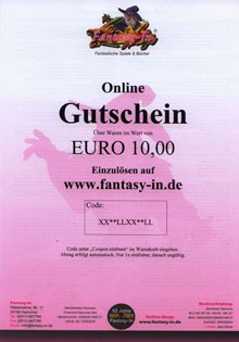 Gutschein 10.- Euro www.fantasy-in.de