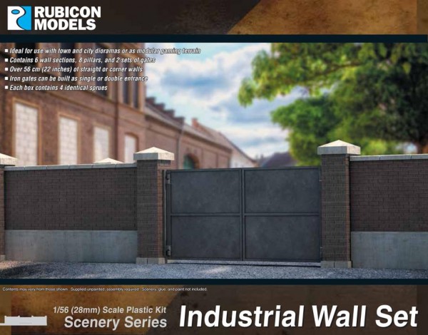 Rubicon Models: Industrial Wall Set