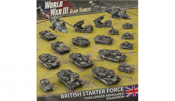 Team Yankee: British Starter Force (Plastic x19)