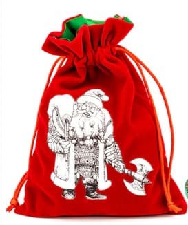 Christmas Dice Bag Battle Santa