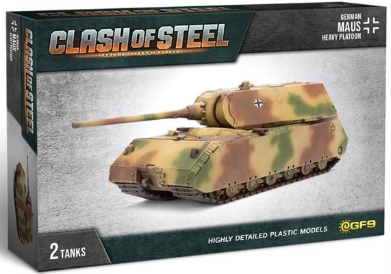 Clash of Steel: Maus Heavy Tank Platoon (x2 Plastic)