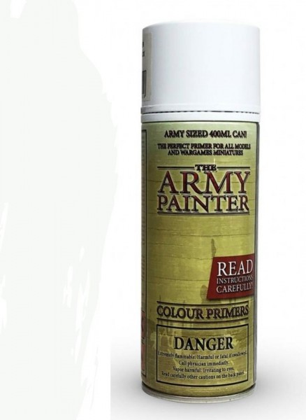 The Army Painter: Color Primer, Matt White 400 ml