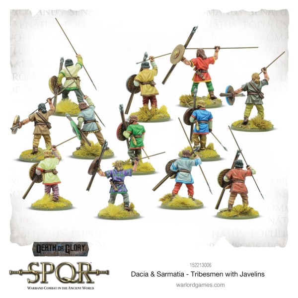 SPQR Dacia & Sarmatia Tribesmen (w/javelin)