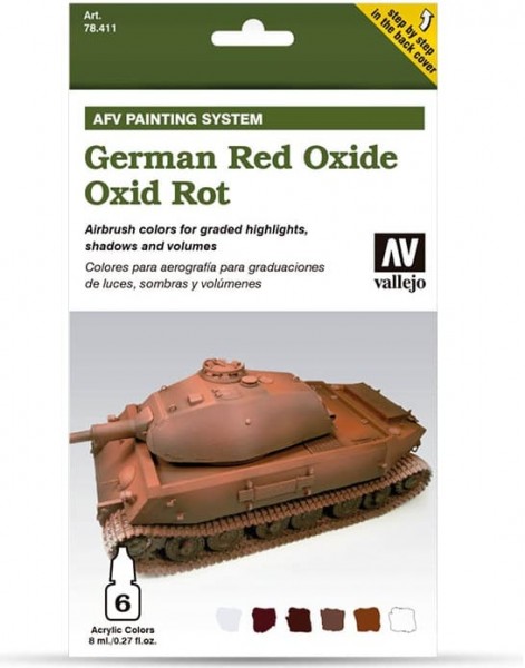 Model Air: Model Air Set AFV German Red Oxide Set (6)