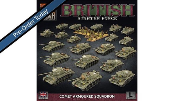 Flames of War BR: British Comet Armoured Squadron
