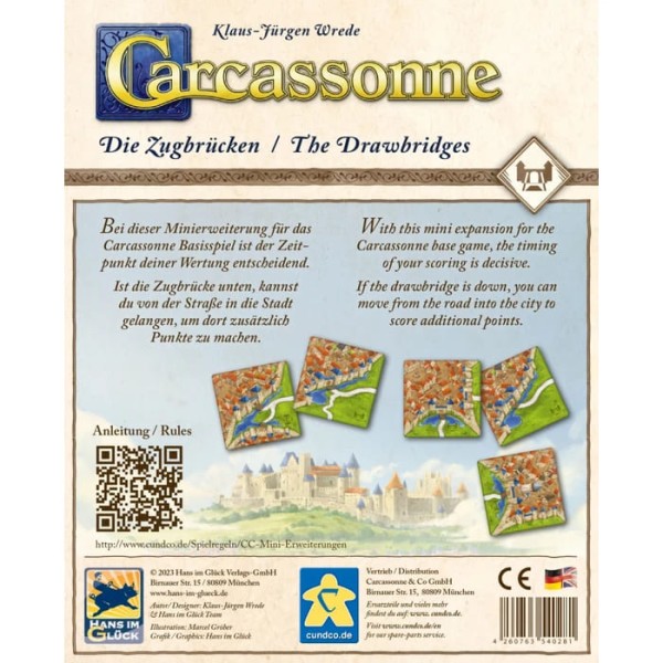 Carcassonne – Die Zugbrücken