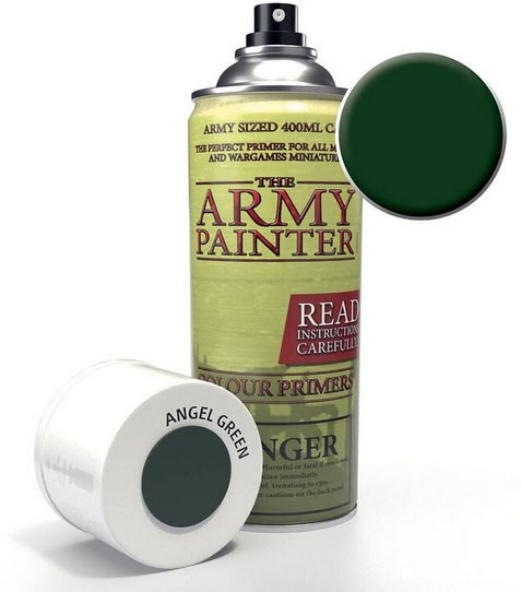 The Army Painter: Color Primer, Angel Green 400 ml