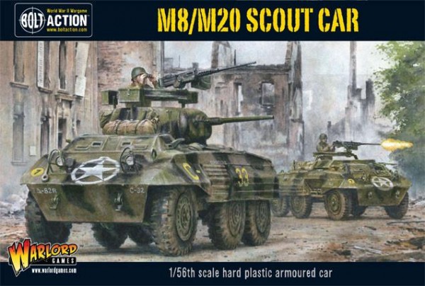 Bolt Action: Allied M8/M20 Greyhound Scout Car (plastic)