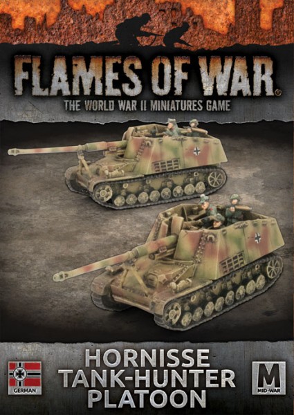 Flames of War GE: Hornisse Tank-Hunter Platoon (x2)