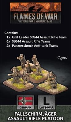 Flames of War GE: Fallschirmjager Assault Rifle Platoon