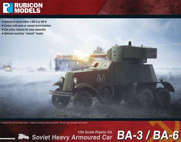 BA-3/BA-6 Heavy Armoured Car
