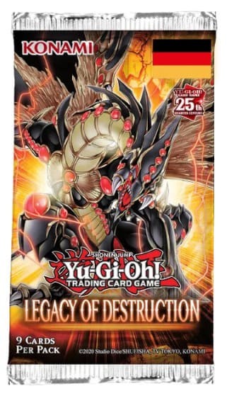 Yu-Gi-Oh! - Legacy Of Destruction Booster à 9 Karten (DE)