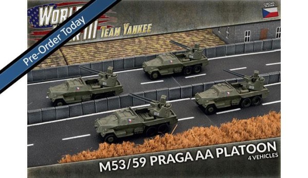 Team Yankee M53/59 Praga AA Platoon (x4)