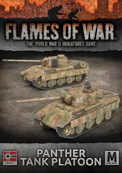 Flames of War GE: Panther Tank Platoon (x2)