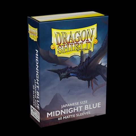 Dragonshield Japanese Matte - Midnight Blue (60 Stück)