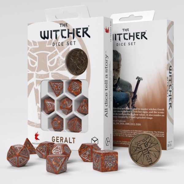 The Witcher - Dice Set Geralt - The Monster Slayer