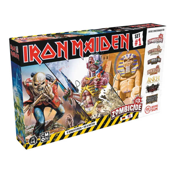Iron Maiden Character Pack 1 - 6 Miniaturen