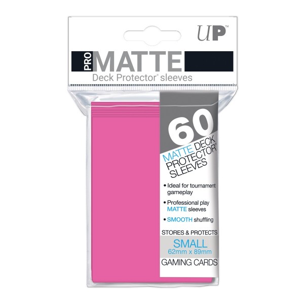 Small Deck Protector Pro-Matte Bright Pink 62x89mm (60)