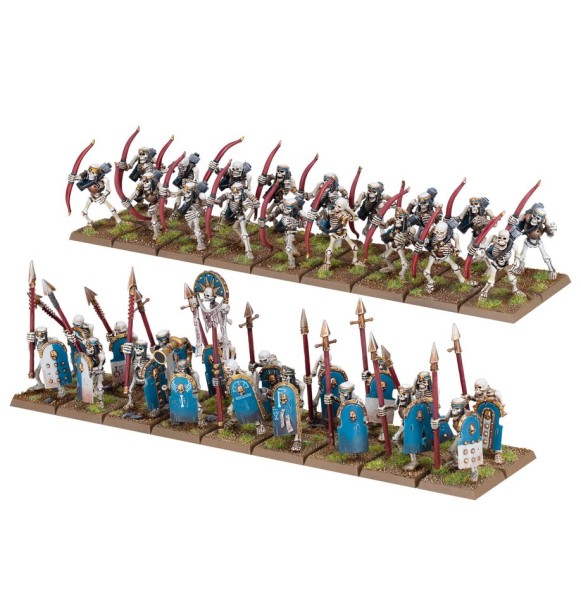 The Old World: Tomb King Skeleton Warriors