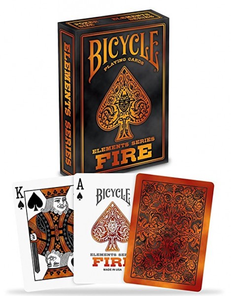 Poker: Bicycle Playing Cards Fire (Poker)